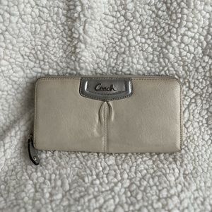 Gray Coach Wallet